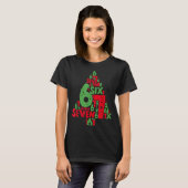 67 Christmas Tree Holiday Six Seven Meme Brainrot  Tシャツ (正面フル)