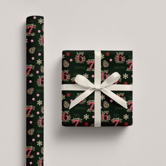 67 Christmas Wrapping Paper Six Seven Gift Wrap ラッピングペーパー