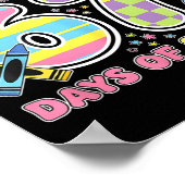 67 Clroom Milestone Cute Pastel Kids Humor  ポスター (角)