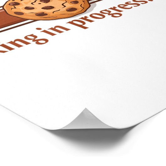 67 Cookies Baking In Progress Bar Six Seven Kitche ポスター (角)