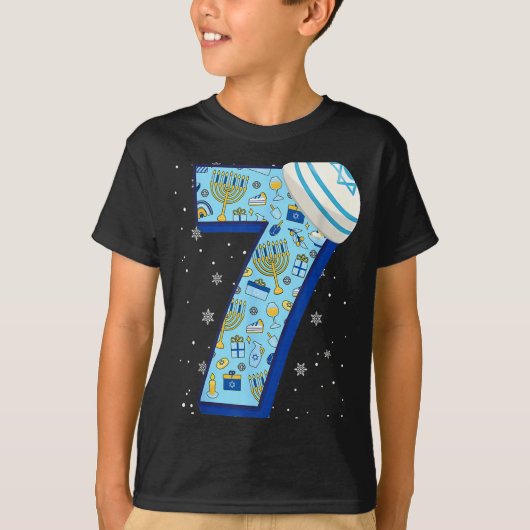 67 Couple Hanukkah Matching Six Seven Meme Jewish  Tシャツ (正面)