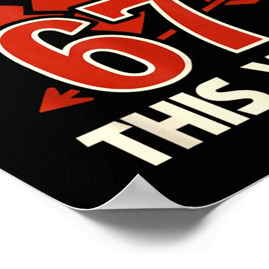 67 Cud Valentine Meme, Funny Anti-valentine Graphi ポスター (角)