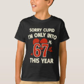 67 Cud Valentine Meme, Funny Anti-valentine Graphi Tシャツ (正面)