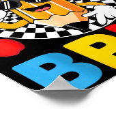 67 Days Bruh 67 Days Of School Boys Kids Six Seven ポスター (角)