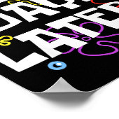 67 Days Later 67th Day Of School Teachers Kids Boy ポスター (角)