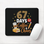 67 Days Of Coffee &amp; Chaos - 67th Day Of School マウスパッド (マウス)