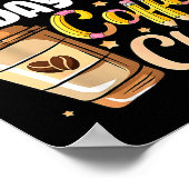 67 Days Of Coffee &amp; Chaos Funny Teacher Six Se ポスター (角)