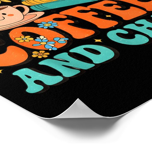 67 Days Of Coffee And Chaos Lover Funny 67 Meme Si ポスター (角)