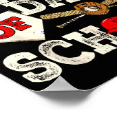 67 Days Of School 67th Day Funny Baseball Meme Men ポスター (角)