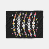 67 Days Of School Friendship Bracelets 67 Days Sma フリースブランケット (正面(横))