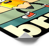 67 Days Of School Funny 67 Days Bruh Teachers Kids ポスター (角)