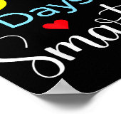 67 Days Of School Funny 67 Days Smarter Student Te ポスター (角)