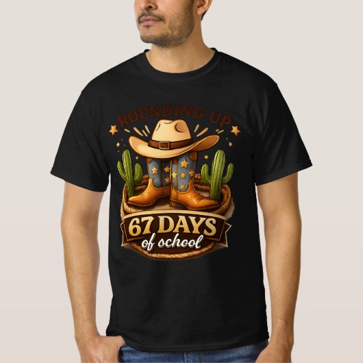 67 Days of School Tシャツ (正面)
