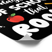 67 Days Of School That Rocked ポスター (角)