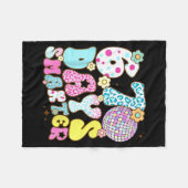 67 Days Smarter 67 Days School Teacher Students Me フリースブランケット (正面(横))