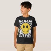 67 Days Smarter Funny Six Seven 6 7 Gen Alpha Slan Tシャツ (正面フル)