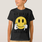 67 Days Smarter Funny Six Seven 6 7 Gen Alpha Slan Tシャツ (正面)