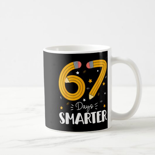 67 Days Smarter Gen Alpha Slang 67 Meme Teachers S コーヒーマグカップ (右)
