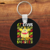 67 Days Smarter Little Monster 67th Day School Gir キーホルダー (正面)