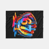 67 Drip Baseball Life Style 101 Apparel Youth Drip フリースブランケット (正面(横))