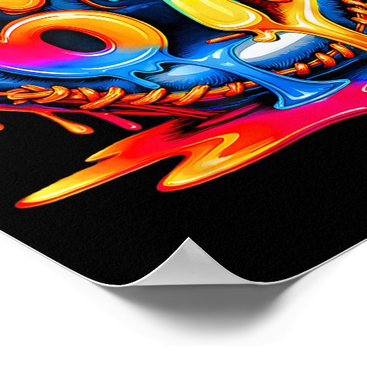 67 Drip Baseball Life Style 101 Apparel Youth Drip ポスター (角)