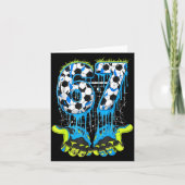 67 Drip Soccer Gen Alpha Slang Six Seven Meme  カード (正面)