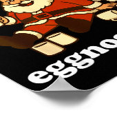 67 Eggnog Funny Christmas 6 7 Meme For Women Men S ポスター (角)