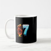 67 Fire Ice Number Six Seven Meme 67 Alpha Slang  コーヒーマグカップ (左)