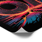 67 Flame Number Six Seven Meme 67 Kid  ポスター (角)