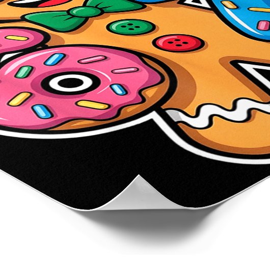 67 Funny Christmas Boys Kids Xmas Six Seven Ginger ポスター (角)