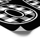 67 Funny Christmas Plaid Kids Xmas 6 7  ポスター (角)