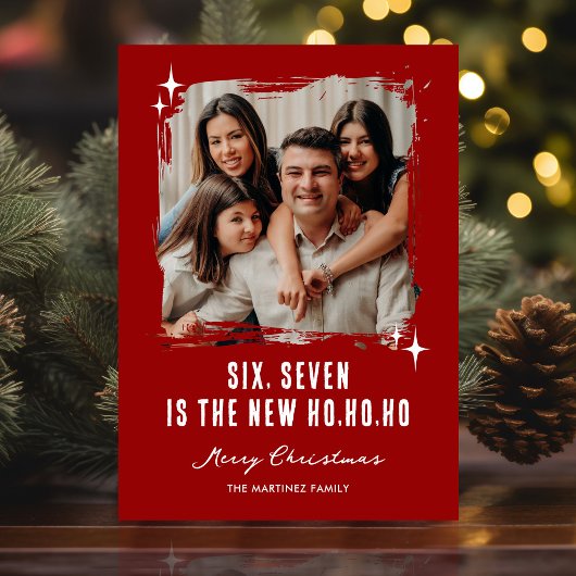 67 Funny Ho Ho Ho Photo Christmas シーズンカード