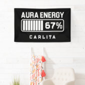 67 Funny Meme Aura Energy at 67 Six Seven Meme Gen 横断幕 (インサイチュ)