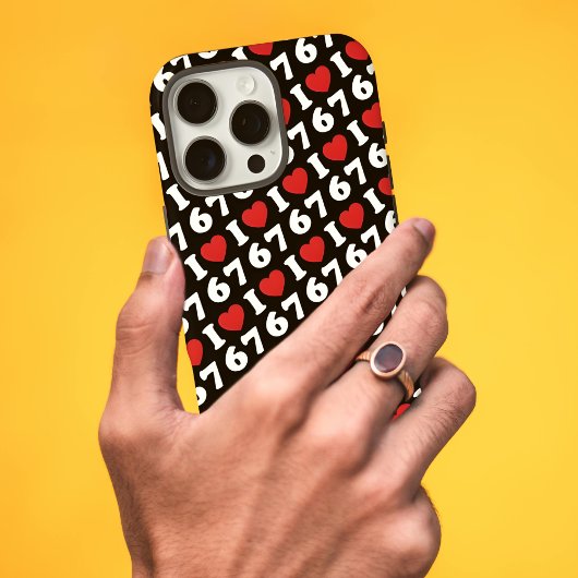 67 Funny Meme I Love Six Seven 67th Birthday Case-Mate iPhoneケース