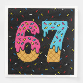 67 Funny Meme Ice Cream Six Seven Gen Alpha (正面)