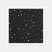 67 Funny Meme Ice Cream Six Seven Gen Alpha スタンダードカクテルナプキン (正面)