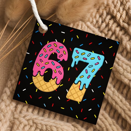 67 Funny Meme Ice Cream Six Seven Gen Alpha フェイバータグ