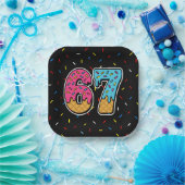 67 Funny Meme Ice Cream Six Seven Gen Alpha ペーパープレート (パーティー)