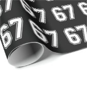 67 Funny Meme Six Seven Gen Alpha ラッピングペーパー (ロールコーナー)