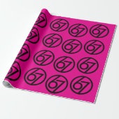 67 Funny Meme Six Seven Gen Alpha Wrapping Paper ラッピングペーパー (アンロールド)