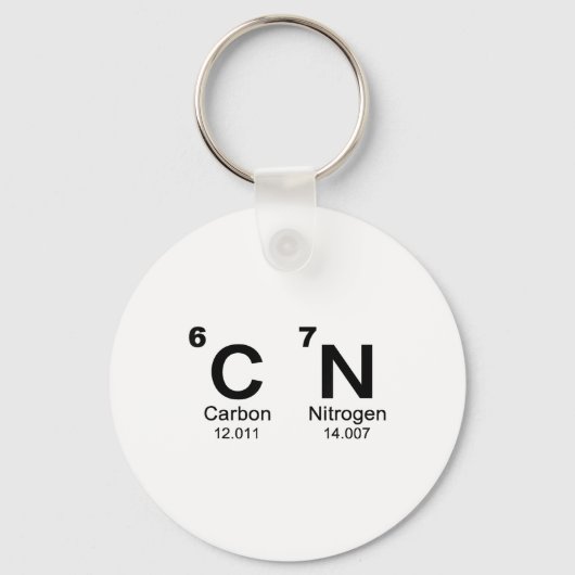 67 Funny Meme Six Seven Science Periodic Table Che キーホルダー (正面)