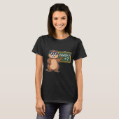 67 Groundhog Day 6-7 Meme Math Teacher Six Seven K Tシャツ (正面フル)