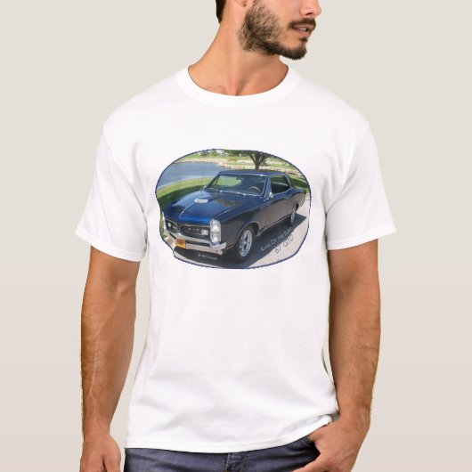 67 GTOの楕円形 Tシャツ (正面)