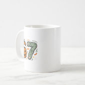 67 Halloween 67 Meme Funny Six Seven Gen Alpha Men コーヒーマグカップ (正面左)