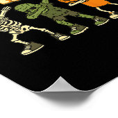 67 Halloween Bruh Funny Brainrot Meme Six Seven Bo ポスター (角)