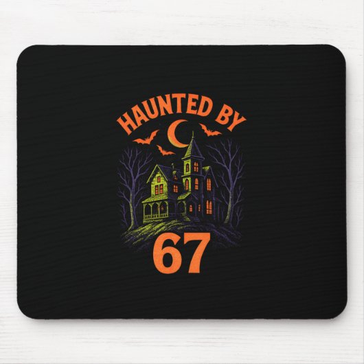 67 Halloween Costume Brainrot Teacher 6-7 Meme Six マウスパッド (正面)