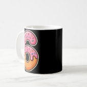 67 Halloween Costume Duo Matching Number 6 And 7 I コーヒーマグカップ (正面左)