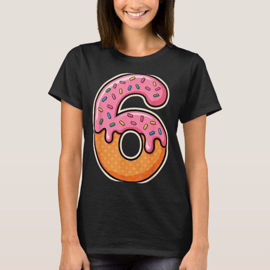 67 Halloween Costume Duo Matching Number 6 And 7 I Tシャツ (正面)