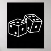 67 Halloween Matching Group Costume Six Seven Dice ポスター (正面)