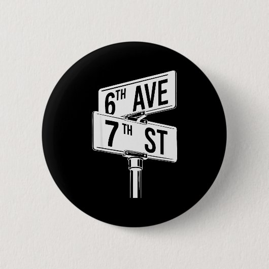 67 Halloween Matching Group Costume Six Seven Stre 缶バッジ (正面)